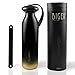 Stainless Steel Water Bottle, CLINFISH Vacuum Insulated Travel Mug Cool Best Mens 17 oz Odorless Gifts Under 30 Dollars Keeps Drink Hot & Cold 24 Hours for Women (Black, 17oz)