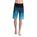 clothin Men's Quick Dry Surfing Boardshorts with Pocket(Navy,US 38)
