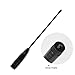 HYS NA-701 Walkie Talkie Antenna Dual Band 2meter 70cm Two Way Radio Replacement Antenna with SMA Male Connector for Wouxun KG-UV6D KG-UV8D TYT UV380 UV8000E Yaesu VX-6R FT-3DR FT-60R Handheld Radios