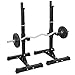 F2C Pair of Adjustable 41″-66″ Sturdy Steel Squat Rack Barbell Free Bench Press Stand Gym/Home Gym Portable Dumbbell Racks Stand Max 550lbsthumb 1