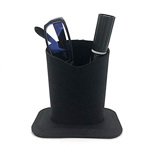 Eyeglasses Holder Stand Case,No Plush Lined Household Magnetic Holder Protective Anti-Scratch Dustproof Stand Case for Eyeglass and Sunglasses Black