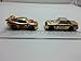 Good Cars Metallic Gold McQueen & Chick Hicks Diecast loose new