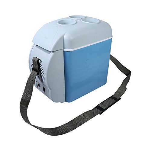 Click Here to See More Images ERTIANANG 7.5L 12V Multi-Function Car Fridge Freezer Cooler Warmer Cooling Refrigerator for Travel Camping