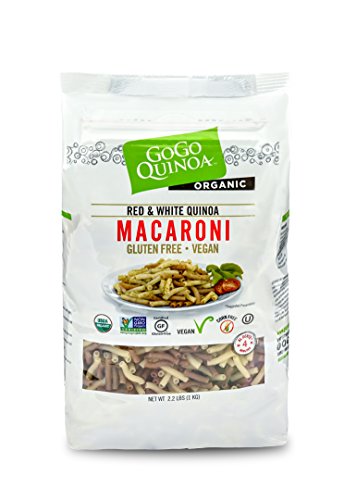 Gogo Quinoa Gluten Free Organic Red and White macaroni Organic, Gluten Free and Non-GMO Certified, Corn free and Vegan 4.4 Lbs - Thumbnail 4