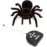 MD Group RC Spider Tarantula Scary Toy Prank Realistic 11'' 4CH Remote Control Holiday Gift Model
