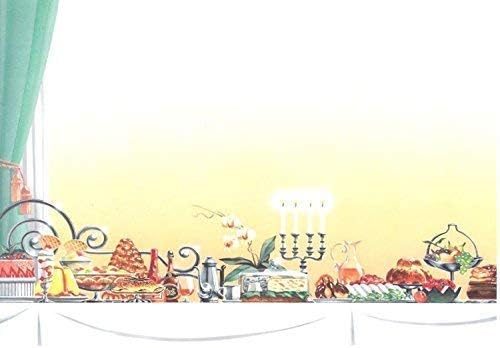 Decadry 3 Fold A4 Event Card Dessert Trolley Make Your Own Menus