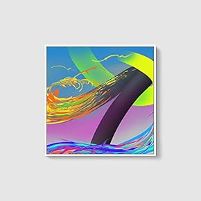 Framed Canvas Wall Art for Living Room, Bedroom Abstract Canvas Prints for Modern Home Decoration Ready to Hang - 16"x16" inches