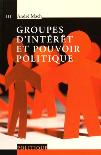 Groupes d'intérêt et pouvoir politique