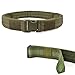 Tactical Heavy Duty Belt 1.5 Inch Combat Gear Utility Belt with Side Release Buckle Outdoor Sports and Hunting (Black)