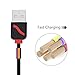 [2 Pack] USB Cable, Retractable 4 in 1 Multifunctional Universal USB Charger Cable for iPhone 6s, 6s Plus, 5 / 5S / 5C, 4S 4,iPad Mini, Galaxy S4,S5,S6 (Black)