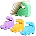Plinrise Animal Desk Phone Stand, Update Dinosaur Stripe Silicone Office Phone Holder, Creative Phone Tablet Stand Mounts, Size:1.3