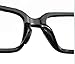 AM Landen 2.5mm 2 Pairs Black Non-slip Silicone Nose Pads for Eyeglasses