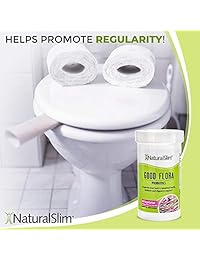 NaturalSlim Good Flora Probiotics - 60 cápsulas