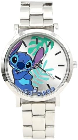 Disney Accutime Lilo Stitch Tropical Floral Black Analog Adult Watch New Battery Amazon.com: Accutime Disney Lilo & Stitch Adult Digital  main image 3