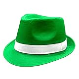 St. Patrick's Day Irish Kelly Green Fedora Hat