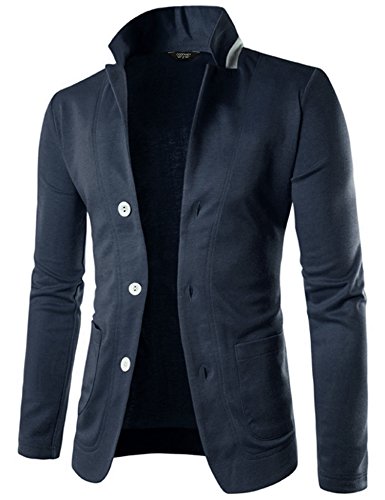 Coofandy mens casual slim fit blazer 3 button suit spor…