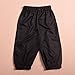 BLESSUME Retro Colonial Pants Renaissance Mens Knicker Pants Breeches (Black, L)