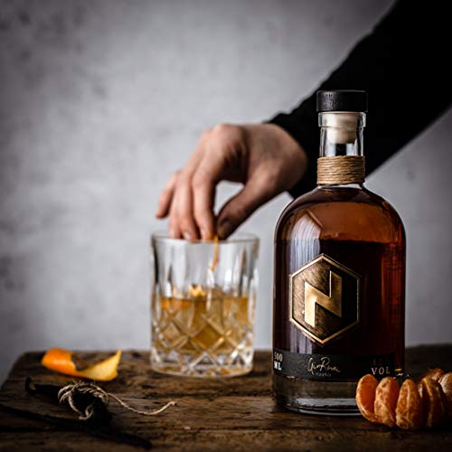 neeka GINRUM | Mandarine + Vanille + Karamell | 0.5 L | Handcrafted in the Black Forest – Germany | 100% GinRum Geschmack – Bild 8