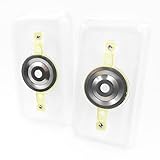 HUMARH 2-Pack 1" Voice Coil Tweeter Diaphragm for