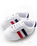 WXBUY Toddler Baby Shoes Stripe Soft Bottom Cute Shoes SZ 11