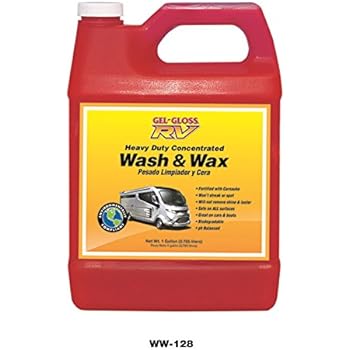 Gel-Gloss RV Wash and Wax - 128 oz. - WW-128