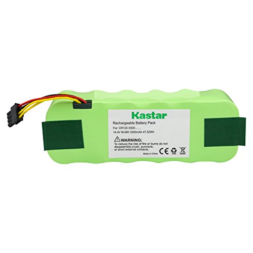 Kastar CR120 Battery (1 Pack), Ni-MH 14.4V 3300mAh, Replacement for Deebot CR120, KK-8, ECOVACS X500, LP43SC2000P