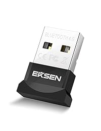 EKSEN   Adaptador Bluetooth 4.0 Dongle, Plug and Play para Windows 10, 8, 7, Vista XP 32 64 Bit PC portátil para altavoz Bluetooth, auriculares, teclado, ratón y mucho más