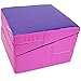 Commercial Bargains Purple/Pink Gymnastics Mat, Folding Gymnastics Cheese Wedge Mat, Gym Fitness Skill Shape Tumbling Mat for Kids Play, Home Exercise, Aerobicsthumb 3