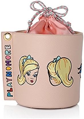 Amazon デザイナーブランド Playnomore レディースショルダーバッグ バービー バケツ Barbie Bucket Baby Pink ベビー ピンク 並行輸入品 Dabuying Playnomore デザイナーブランド シューズ バッグ
