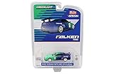 NEW 1:64 GREENLIGHT MiJo TARMAC EXCLUSIVE - Green/Blue 2002 Nissan Skyline GT-R (R34) - Falken Tires Diecast Model Car By Greenlight