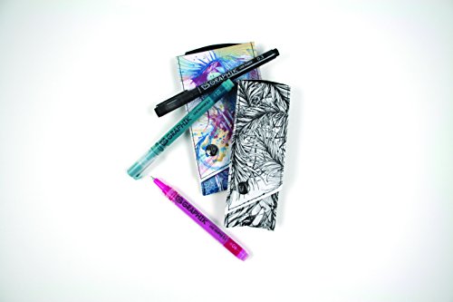 Derwent Graphite Pens, Graphik Line Painter Colored Pens, Palette