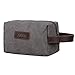 S-ZONE Men Toiletry Bag Travel Case Waterproof Shaving Dopp Kit Purse Organizer