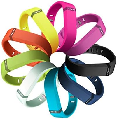 100 Pcs Small Large Replacement Wrist Band Wristband for Fitbit Flex with Clasps