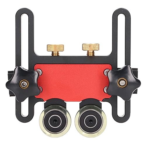 Precision Stock Guides for Table Saw, Table Saw Stock Roller Dual Universal Featherboards with Sliding Blocks Feather Board Auxiliary Tool for Table Saw Router Table Band Saw