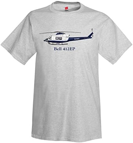 Flyboy Toys Bell 412 EP Helicopter T-Shirt - Personalized with Your N#