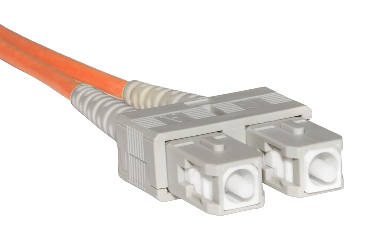 Ednet lkscsc2505 Fibre Optic Cable SC to SC, Multimode Duplex OM2 50/125, 5 M