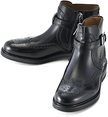 Amazon Salvatore Ferragamo サルヴァトーレ フェラガモ シューズ メンズ Gaston アンクルブーツ ブラック 0001 0 ブーツ