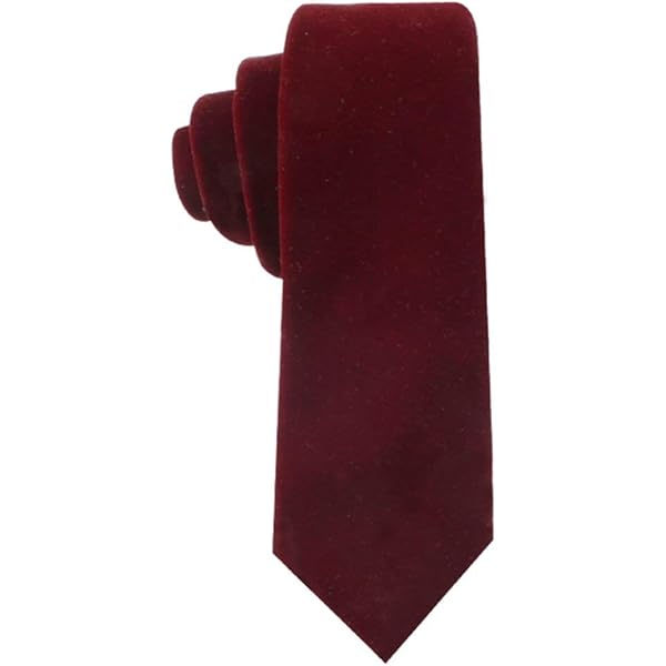 velvet skinny tie