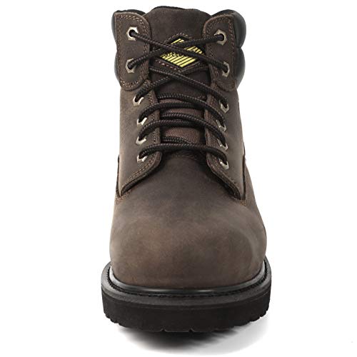 Rockhard 6'' Dark Brown Safety Work Boots (12)