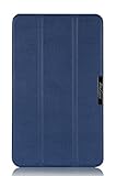 ProCase 2014 version ASUS MeMO Pad 8 (ME181C) Tablet Case, SlimSnug Cover, Ultra Slim and light, Hard Shell, with Stand (Navy, Dark Blue)