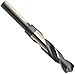 YG-1 D1191 High Speed Steel Split Point 3 Flat Black/Gold Silver/Deming Drill Bit, 118 Degree, 47/64