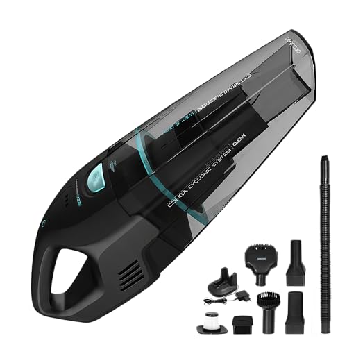 Akku-Handstaubsauger Conga Immortal Extremesuction 22,2 Animal Hand Neo. 150 W, 10 kPa Saugkraft, Tierhaar-Bürste, 25 Min Laufzeit, Wet & Dry für Nass und Trocken, Beutellos, 500 ml
