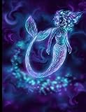 Wide Ruled Composition Notebook Sparkle Mermaid