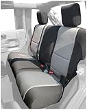 Rugged Ridge 13264.09 Black & Grey Custom Neoprene Rear Seat Cover