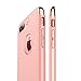 iPhone 8 Plus Case, iPhone 7 Plus Case, TORRAS [Lock Series] Ultra Thin Slim Hrad Plastic Case Cover with Electorplate Bumper for Apple iPhone 7 Plus/8 Plus - Rose Gold