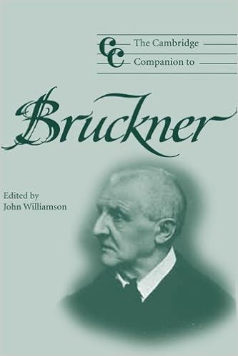 The Cambridge Companion To Bruckner Cambridge Companions To Music Kindle Edition By Williamson John Arts Photography Kindle Ebooks Amazon Com