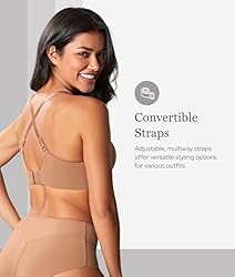 Panache Women's 365 Plunge Bra | Black 34E | Deep V