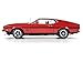 1971 Ford Mustang Mach 1 Bright Red with Black Stripes Hemmings Muscle Machines Magazine Limited Edition to 1002 Pieces Worldwide 1/18 Diecast Model Car by Autoworld AMM1150