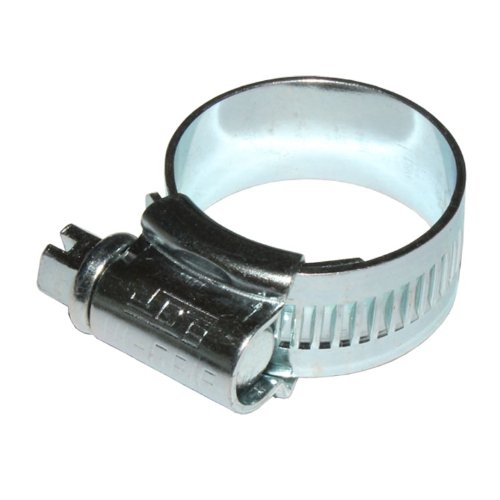 10 x JCS HI-GRIP HOSE CLIPS SIZE 25 ZINC PLATED 17-25mm JUBILEE TYPE OX CLAMP
