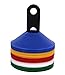 World Sport Multi Color 50 Disc Cone Set with Carrier